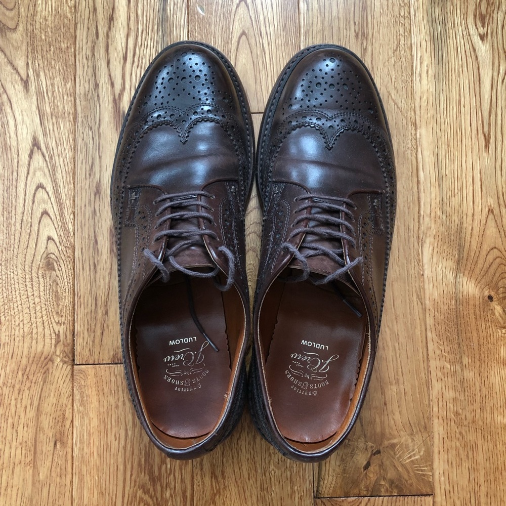 J Crew Ludlow Brogue Shoes